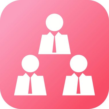 Güzel Takım Çalışması Vektör Kabartma Simgesi