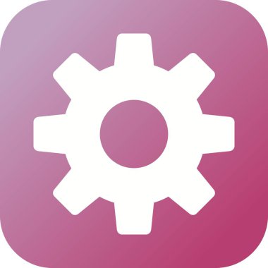 Güzel Ayarlar Vektör Kabartma Simgesi