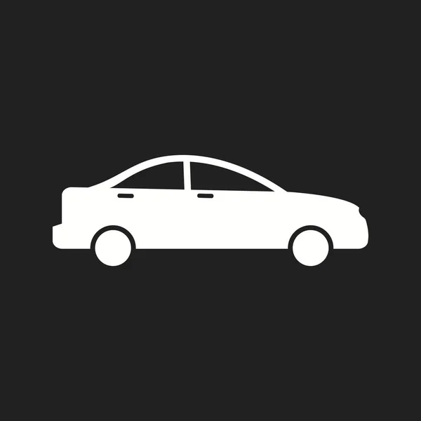 Beautiful Car Vector Glyph icon — Stock Vector