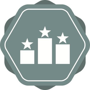 Güzel Sıralama Vektörü Glyph simgesi