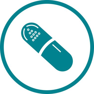 Güzel Kapsül Vektör Kabartma simgesi