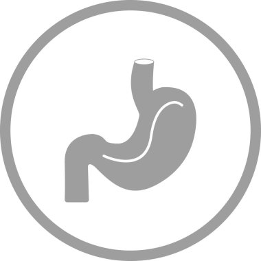 Güzel Mide Vektörü Kabartma simgesi