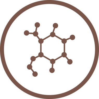 Güzel Moleküller Vektör Kabartma simgesi