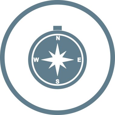 Güzel Pusula Vektör Kabartma simgesi