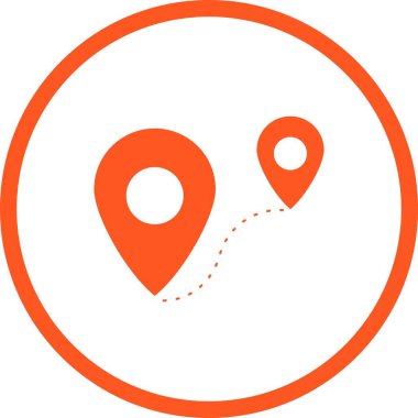 Güzel Uzaklık Vektörü Kabartma simgesi