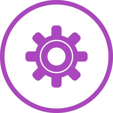 Güzel Ayarlar Vektör Kabartma Simgesi