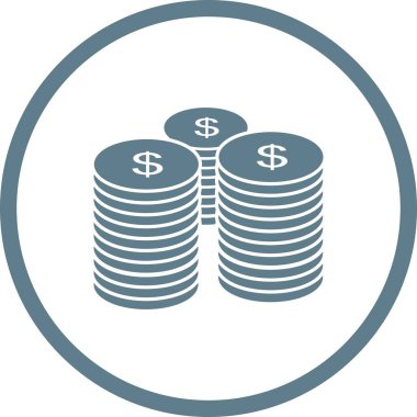 Güzel Yatırım Vektörü Kabartma Simgesi