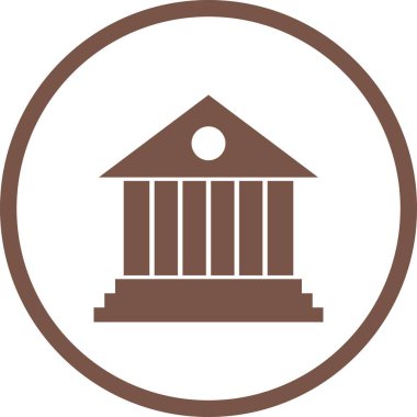 Güzel Banka Vektörü Kabartma Simgesi
