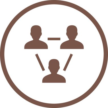 Güzel Takım Vektörü Glyph simgesi