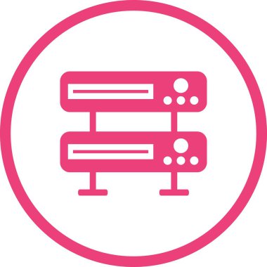 Güzel Sunucu Vektör Kabartma simgesi