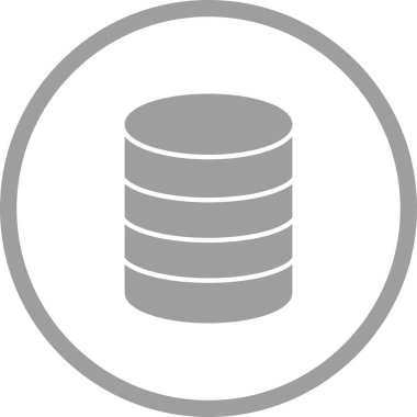 Güzel Veritabanı Vektör Kabartma simgesi