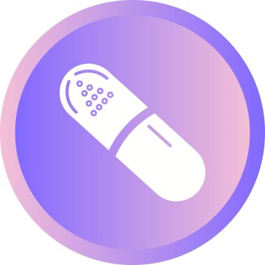 Güzel Kapsül Vektör Kabartma simgesi