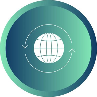 Dünya Çapında Güzel Vektör Kabartma simgesi