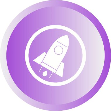 Güzel Roket Vektör Kabartma Simgesi