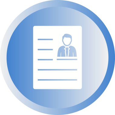 Güzel Rapor Vektörü Kabartma Simgesi