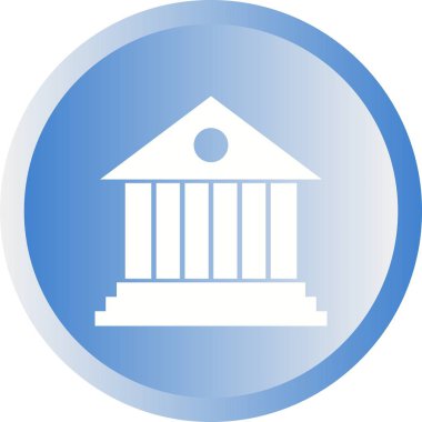 Güzel Banka Vektörü Kabartma Simgesi