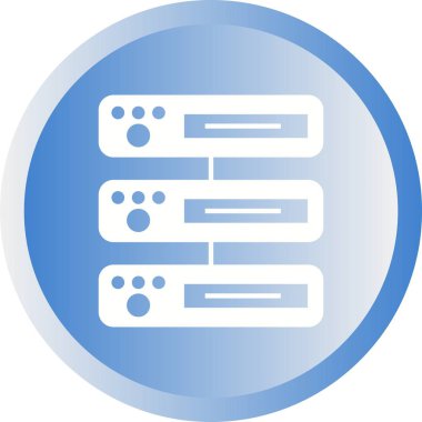 Güzel Sunucu Vektör Kabartma simgesi