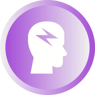 Güzel Fikir Vektörü Glyph ico