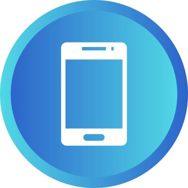Beautiful Smart phone Vector Glyph icon