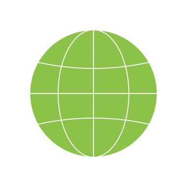 Güzel Küre Vektörü Glyph simgesi