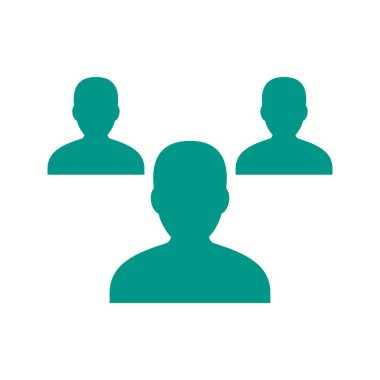 Güzel Takım Vektörü Glyph simgesi