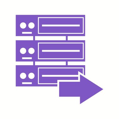 Güzel Sunucu Vektör Kabartma simgesi