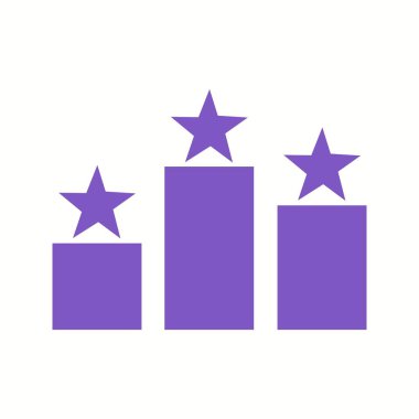 Güzel Sıralama Vektörü Glyph simgesi