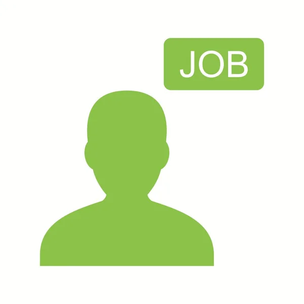 Belo ícone Job Vector Glyph —  Vetores de Stock