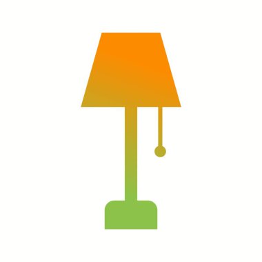 Benzersiz Lamba Kabartma Vektör Simgesi