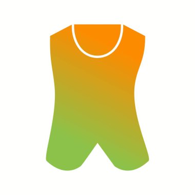 Eşsiz yelek Vektör Kabartma Simgesi