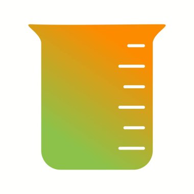 Eşsiz Ölçüm Kimyasal Vektör Kabartma Simgesi