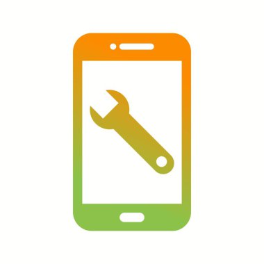 Eşsiz Yapılandırma Vektörü Glyph Simgesi