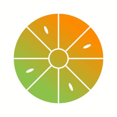 Eşsiz Limon Vektörü Kabartma Simgesi