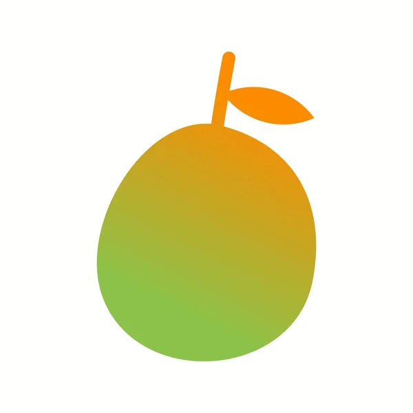 Icône Glyphe Vecteur Unique Guava — Image vectorielle