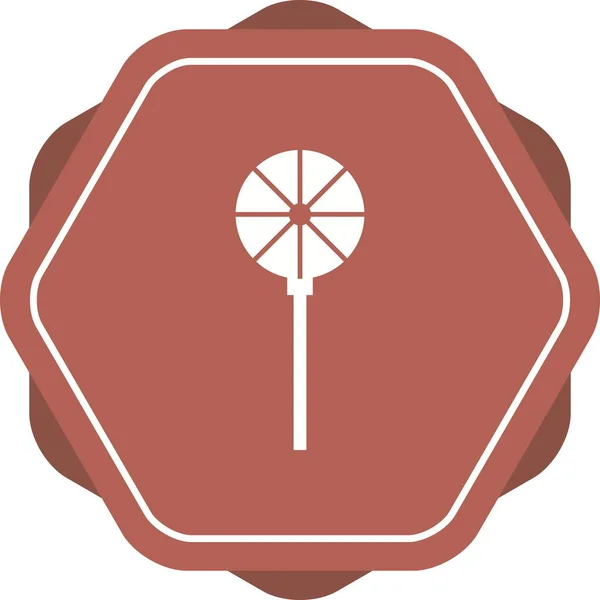 Уникальная Векторная Икона Глиф — стоковый вектор