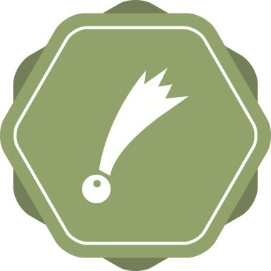 Eşsiz Kuyrukluyıldız Vektör Kabartma Simgesi