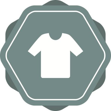 Eşsiz Gömlek Vektörü Kabartma Simgesi