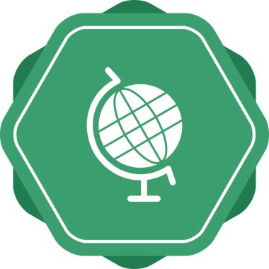 Eşsiz Harita Vektör Kabartma Simgesi