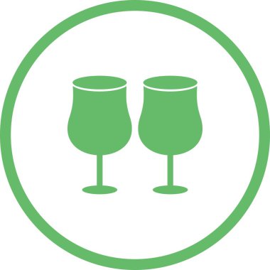 Eşsiz Parti Gözlüğü Vektör Sembolü