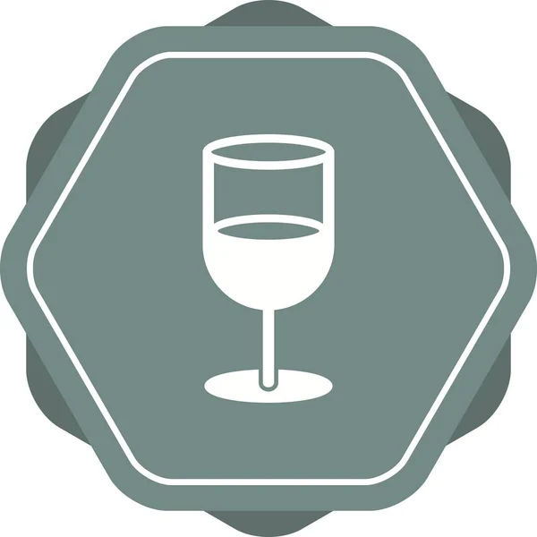Einzigartiges Soft Drink Vector Glyph Icon — Stockvektor