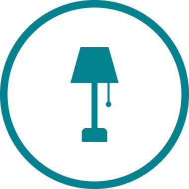 Benzersiz Lamba Kabartma Vektör Simgesi