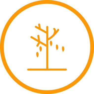 Eşsiz Yapraklar Rüzgarda Vektör Sembolü Simgesinde