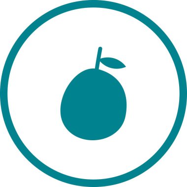 Eşsiz Guava Vektör Kabartma Simgesi