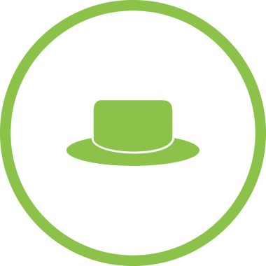 Eşsiz Şapka Vektörü Kabartma Simgesi