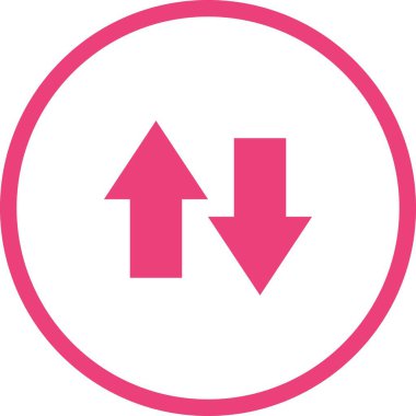 Eşsiz Veri Bağlantısı Vektör Kabartma Simgesi