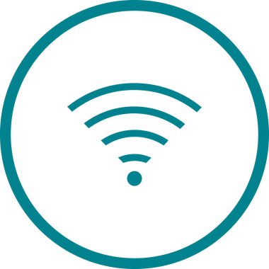 Eşsiz Wiifi Vektör Kabartma Simgesi