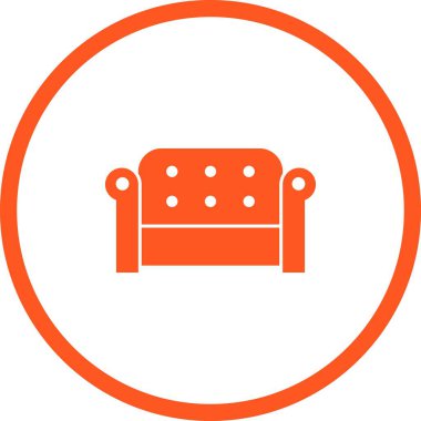 Eşsiz Koltuk Vektörü Kabartma Simgesi