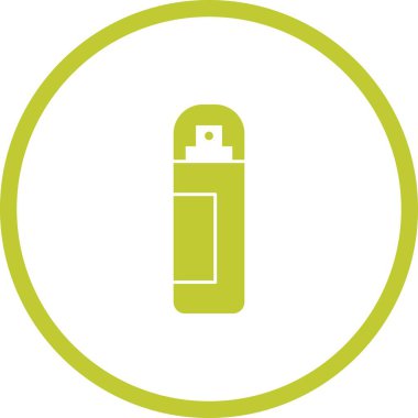 Benzersiz püskürtme vektörü kabartma simgesi