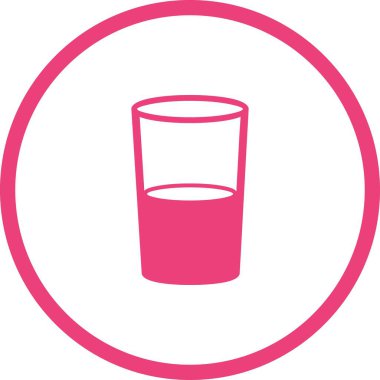 Eşsiz Su ve Gözlük Vektörü Sembolü