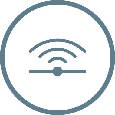 Eşsiz Kızılötesi Vektör Kabartma Simgesi